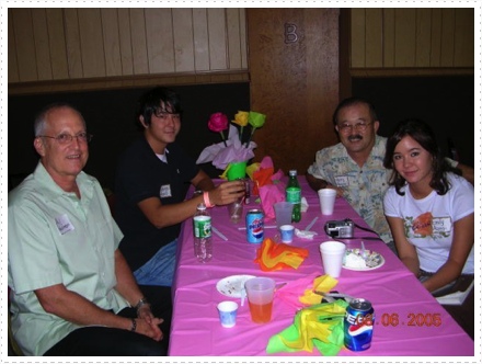 Philip Kaufman, George, Harry & Emily Ayogi